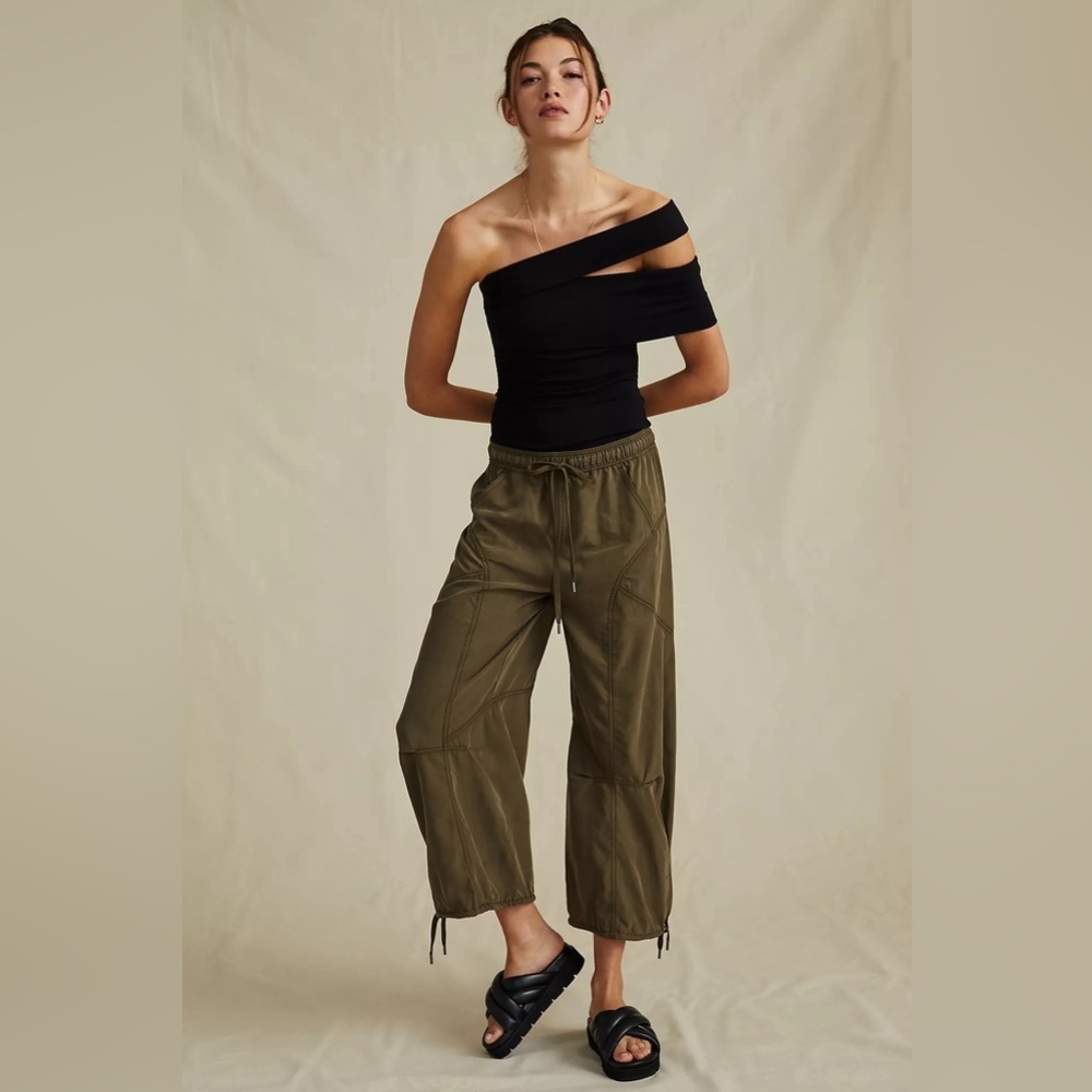 AGOLDE Sliced Bodysuit Black